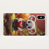 iPhone-Hoesje met Schattig Baby-muisontwerp Case-Mate iPhone Case (Achterkant (horizontaal))