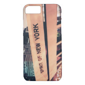 iPhone hoesje met Spirit of New York schip (Achterkant)