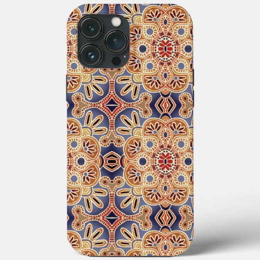 iPhone hoesje met tribal patroon (Achterkant)