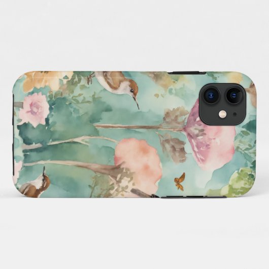 iPhone hoesje met vlinderontwerp (Achterkant (horizontaal))