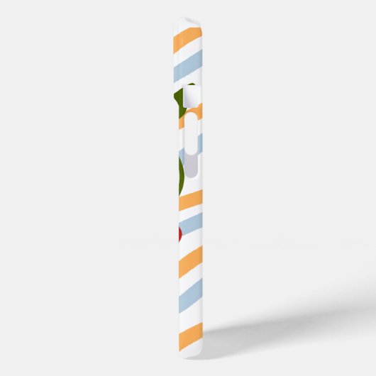 iPhone hoesje met zomerprint (Achterkant / Links)