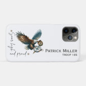 iPhone Hoesje – Persoonlijk Court of Honor Cadeau (Achterkant (horizontaal))