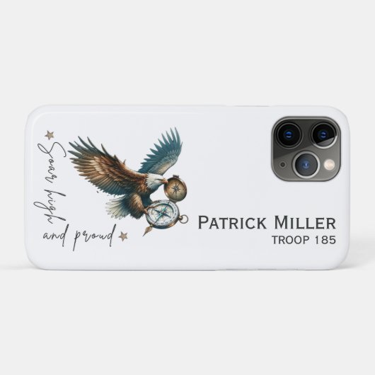 iPhone Hoesje – Persoonlijk Court of Honor Cadeau (Achterkant (horizontaal))