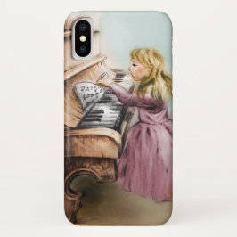 iPhone  hoesje - Piano Girl