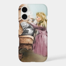 iPhone hoesje - Piano Girl