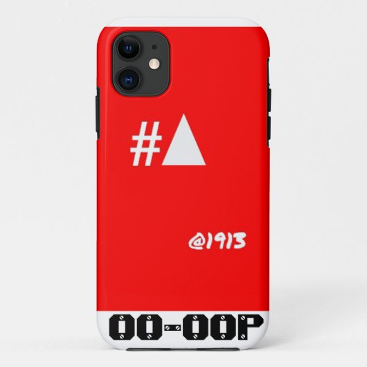 iPhone-Hoesje - #Pyramid @1913 Case-Mate iPhone Case (Achterkant)