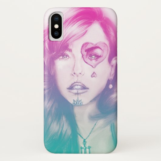 iPhone hoesje - Regenboog (Achterkant)