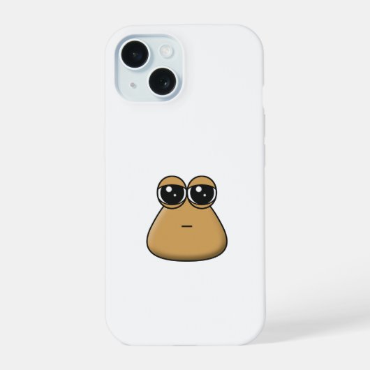 iPhone hoesje - Sad Baby Pou 15 Case (Achterkant)