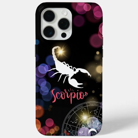 iPhone hoesje Scorpio (Achterkant)