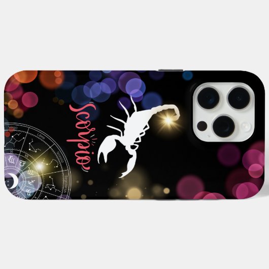 iPhone hoesje Scorpio (Achterkant (horizontaal))