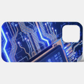 iPhone Hoesje - Silicon Chip (Achterkant (horizontaal))