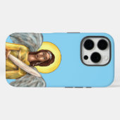 iPhone hoesje Sint-Michaël (diverse maten) (Achterkant (horizontaal))