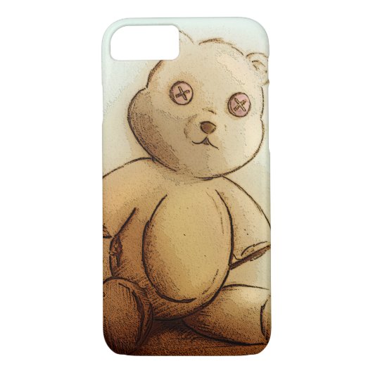 iPhone  hoesje - Teddy (Achterkant)