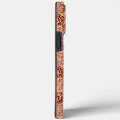 iPhone hoesje tribal perzik mauve (Achterkant / Rechts)