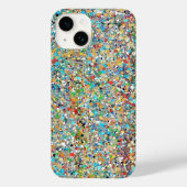 iPhone-hoesje van de Confetti Case-Mate iPhone Case (Achterkant)