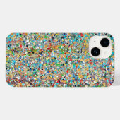 iPhone-hoesje van de Confetti Case-Mate iPhone Case (Achterkant (horizontaal))
