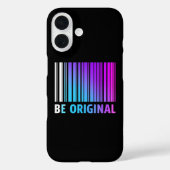 Iphone hoesje "Wees origineel" (Achterkant)