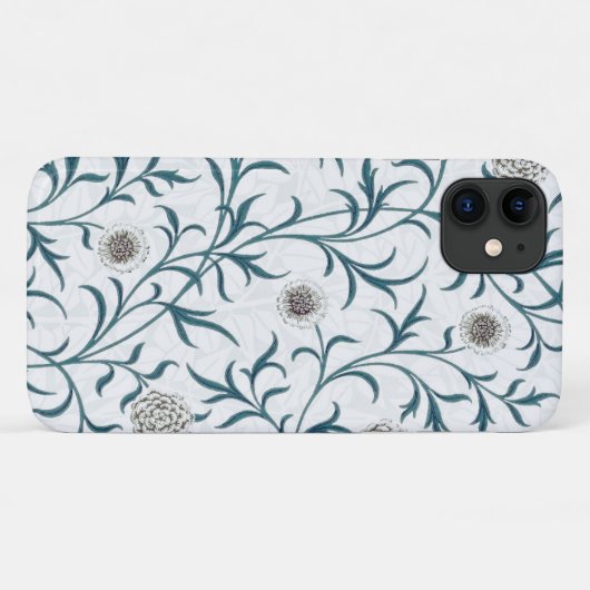 IPHONE HOESJE : WILLIAM MORRIS : FLORAL (Achterkant (horizontaal))