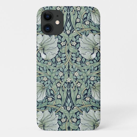 IPHONE HOESJE : WILLIAM MORRIS : PIMPERNEL (Achterkant)