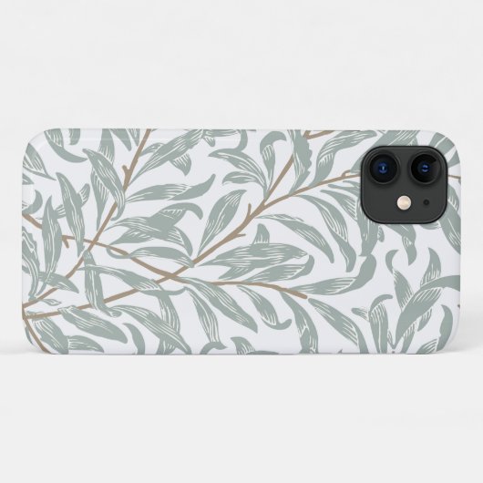 IPHONE HOESJE : WILLIAM MORRIS : WILLOW (Achterkant (horizontaal))
