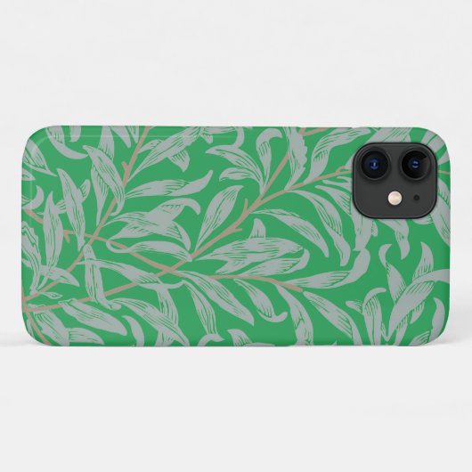 IPHONE HOESJE : WILLIAM MORRIS : WILLOW (Achterkant (horizontaal))
