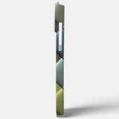 iPhone hoesje zig zag patroon vredekleur (Achterkant / Links)