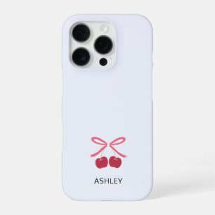iPhone Hoesje   Zoete Kers Lint Mooie Phone Hoes iPhone 16 Pro Hoesje