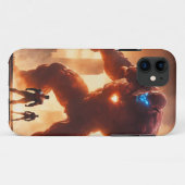 iPhone Hoesjes hoesje avengers design (Achterkant (horizontaal))