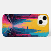 iPhone-hoesjes (levendig stadsbeeld) Case-Mate iPhone Case (Achterkant (horizontaal))