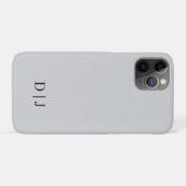 IPhone Hoesjes Lichtgrijs  (Achterkant (horizontaal))