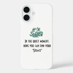 iPhone-hoesjes logo Solace iPhone 16 Hoesje
