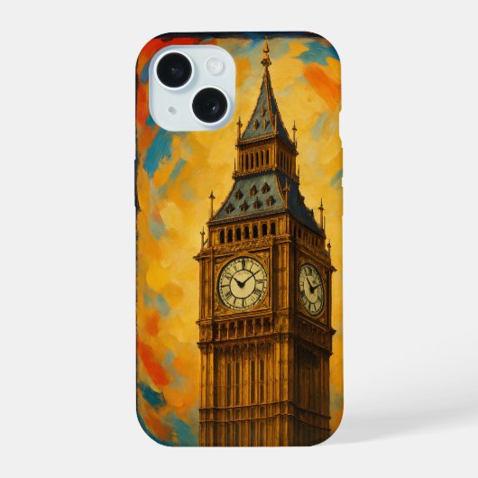iPhone hoesjes | Londen editie 15 Case (Achterkant)