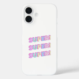 iphone hoesjes met titel "SUPER"