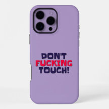 iPhone hoesjes niet aanraken!