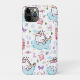 IPhone Hoesjes Roze, Blauwe Eenhoorn Regenboog Kat