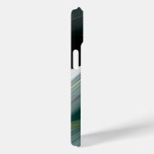 iPhone hoesjes Trend Abstract Art Zwart Wit Groen (Achterkant / Rechts)