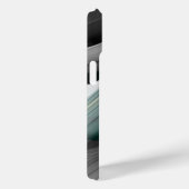 iPhone hoesjes Trend Abstract Art Zwart Wit Groen (Achterkant / Rechts)