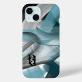 iPhone hoesjes Trend Abstract Blue Ocean (Achterkant)