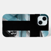 iPhone hoesjes Trend Abstract Blue Ocean (Achterkant (horizontaal))