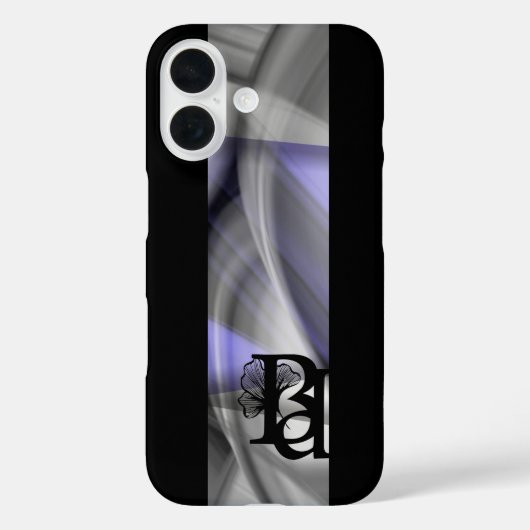 iPhone Hoesjes Trend Abstract Lavendel Violet (Achterkant)