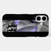 iPhone Hoesjes Trend Abstract Lavendel Violet (Achterkant (horizontaal))