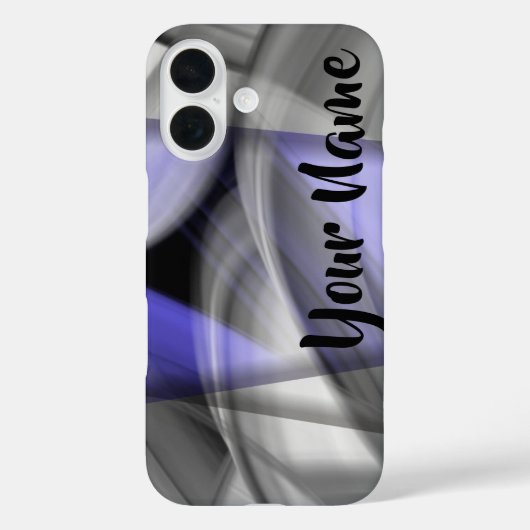 iPhone Hoesjes Trend Abstract Lavendel Violet (Achterkant)