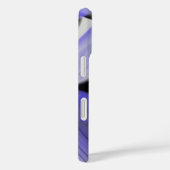iPhone Hoesjes Trend Abstract Lila Paars (Achterkant / Rechts)