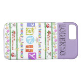 iPhone-hoesjes Vrolijk Kerstfeest Gelukkige Verjaa Case-Mate iPhone Case (Achterkant (Horizontaal))