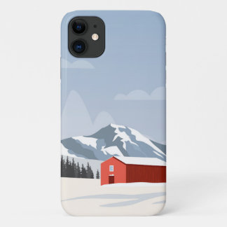 iPhone hoesontwerp: Zweden, winterlandschap. Case-Mate iPhone Case