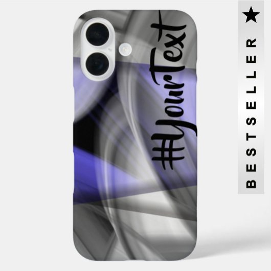 iPhone Hoezen Trend Abstract Lavendel Violet 16 Hoesje