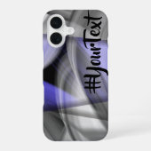 iPhone Hoezen Trend Abstract Lavendel Violet 16 Hoesje (Achterkant)