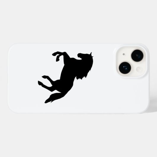 iPhone Horse hoesje (Achterkant (horizontaal))