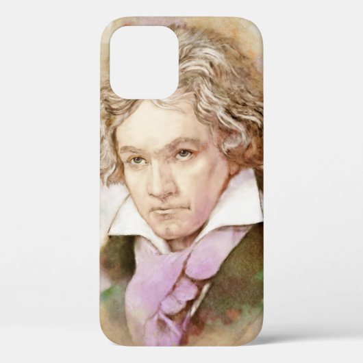 Iphone Hülle mit Portrait von Ludwig van Beethoven Case-Mate iPhone Case (Achterkant)