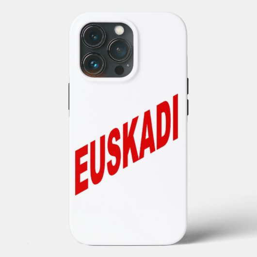 iPhone/iPad13pro EUSKADI Case-Mate iPhone Case (Achterkant)